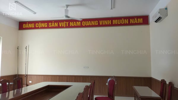 LÀM BỘ CHỮ ĐẢNG CỘNG SẢN VIỆT NAM | Biển Hiệu Đảng Hội Trường, Cơ Quan