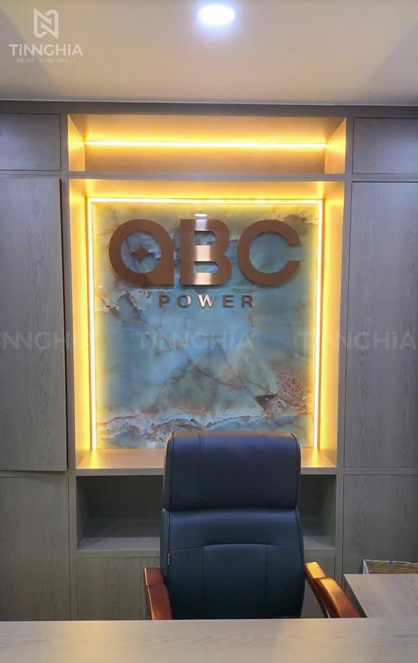 LÀM CHỮ NỔI VĂN PHÒNG CÔNG TY Ở BÌNH DƯƠNG | Quảng Cáo Tín Nghĩa
