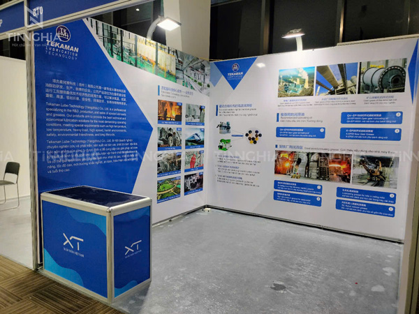 Thi công gian hàng tiêu chuẩn hội chợ triển lãm ở WTC TPHCM (khu vực Bình Dương cũ)