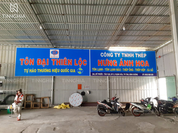 In decal dán quảng cáo Bình Dương