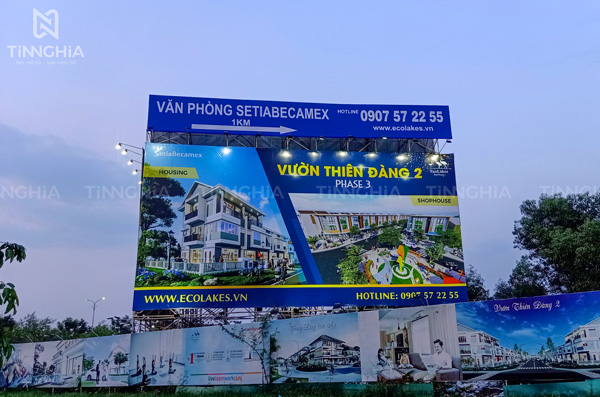 In bạt pano ngoài trời cỡ lớn Bình Dương