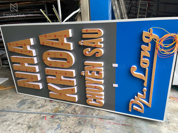 LÀM BẢNG HIỆU ALU CHỮ NỔI