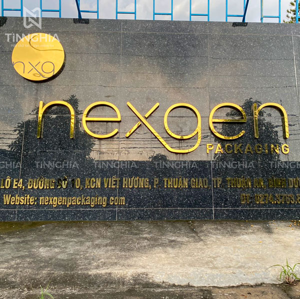 Biển Hiệu Chữ Inox TPHCM