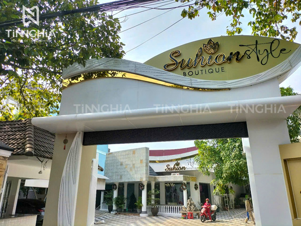 LÀM BẢNG INOX DĨ AN