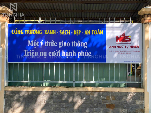 LÀM BẢNG QUẢNG CÁO BÀU BÀNG