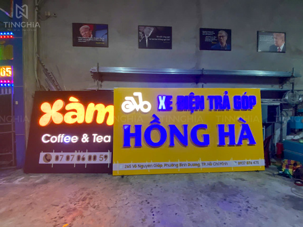 LÀM BIỂN HIỆU CHỮ MICA THỦ DẦU MỘT