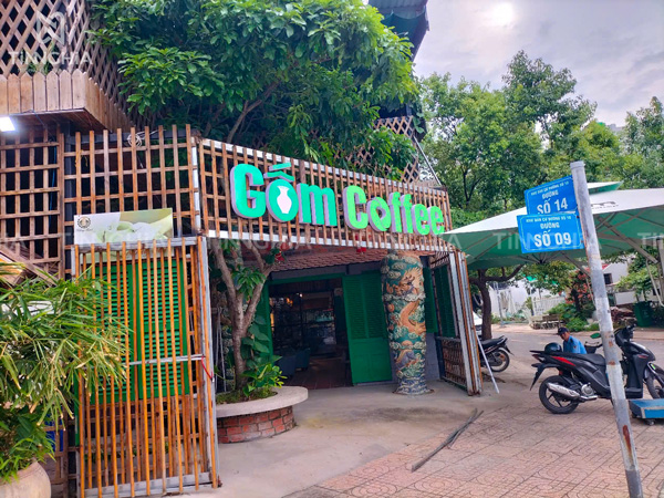 Làm biển quảng cáo quán cà phê Gốm Coffee Long An