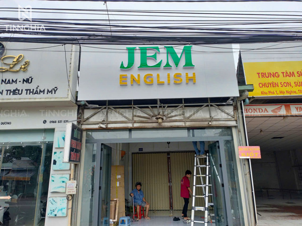 LÀM CHỮ MICA PHÚ GIÁO