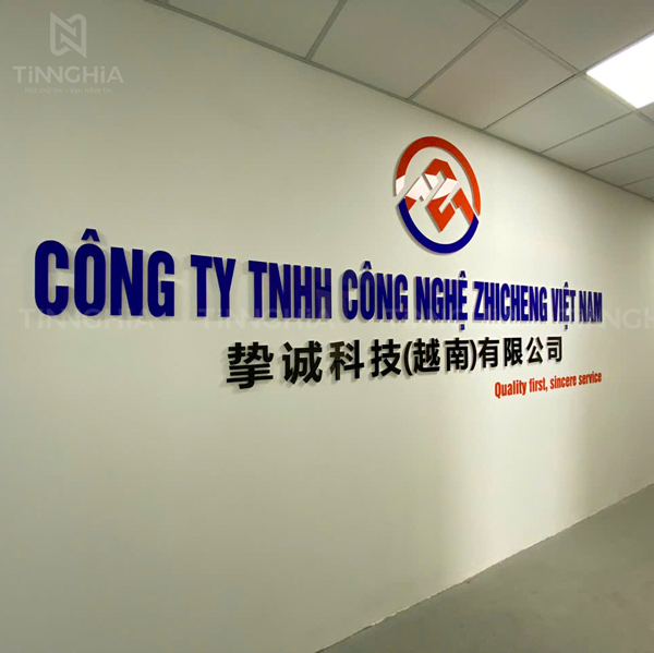 BIỂN HIỆU CHỮ NỔI MICA TPHCM