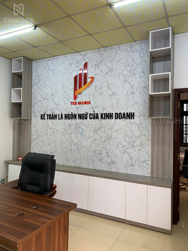 Tư Vấn Làm Logo Chữ Nổi Văn Phòng Tại TPHCM Bình Dương