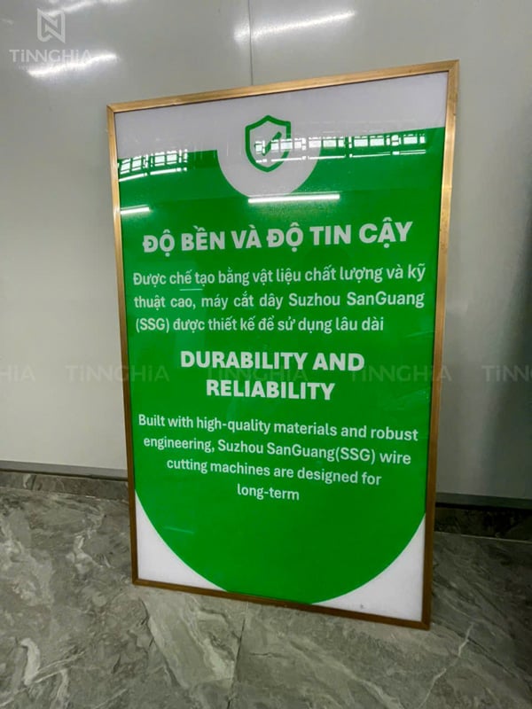 Quảng Cáo Tín Nghĩa Làm Bảng Mica Dán Decal Bình Dương