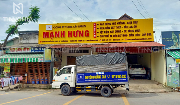 THI CÔNG QUẢNG CÁO THỦ DẦU MỘT