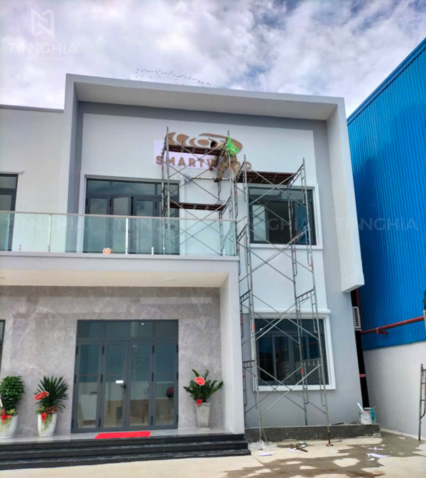 THI CÔNG BẢNG HIỆU BÀU BÀNG