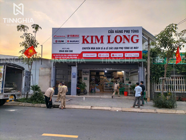 LÀM BIỂN CÔNG TY DĨ AN