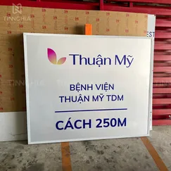 BẢNG HIỆU TÔN PHÚ GIÁO | BIỂN TÔN DECAL, TÔN CĂNG BẠT ĐẸP
