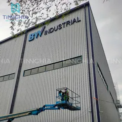 CHỮ INOX VIỀN NHÔM BẾN CÁT | CHỖ LÀM INOX GẮN BẢNG HIỆU UY TÍN