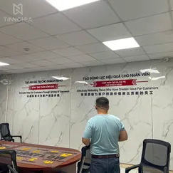 CHỮ NỔI CÂU KHẨU HIỆU GẮN TƯỜNG - GIA CÔNG TẠI BÌNH DƯƠNG