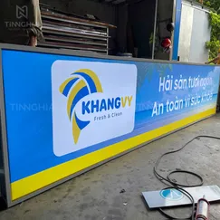 HỘP ĐÈN CĂNG BẠT DĨ AN | GIA CÔNG BIỂN HỘP ĐÈN LED