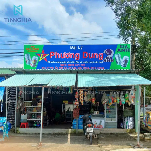 BẢNG HIỆU BẠT KHUNG SẮT GIÁ RẺ | IN BẠT QUẢNG CÁO GẦN ĐÂY