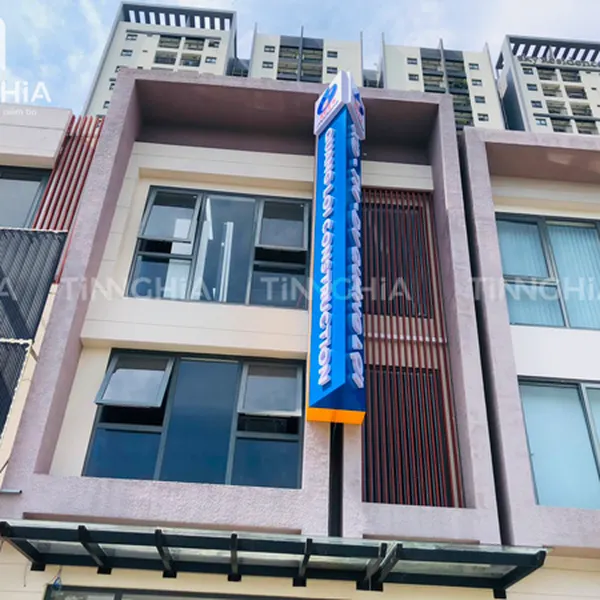 LÀM BẢNG HIỆU CÔNG TY BÀU BÀNG | BẢNG HIỆU ALU CHỮ NỔI
