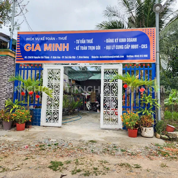 BẢNG CTY BÀU BÀNG | LÀM BIỂN TÊN CÔNG TY, BẢNG QUẢNG CÁO ĐẸP