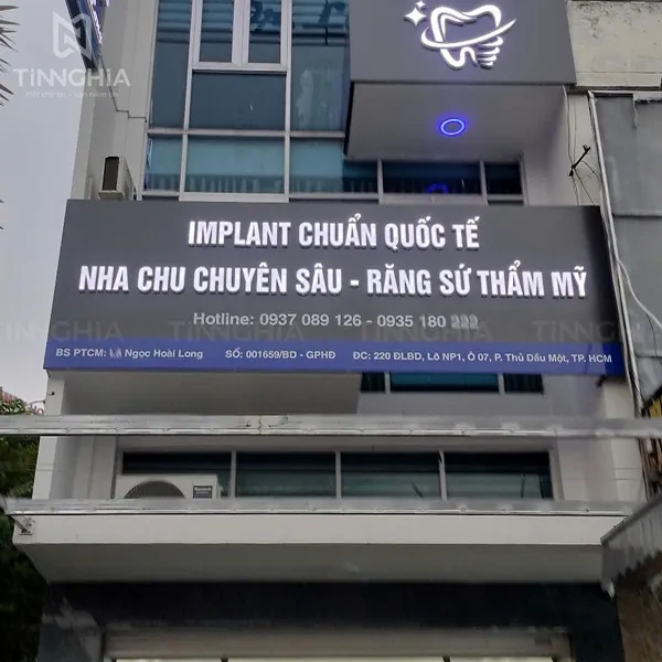 BẢNG HIỆU ALU CHỮ NỔI BẾN CÁT | TẤM ALU ALCOREST CHÍNH HÃNG