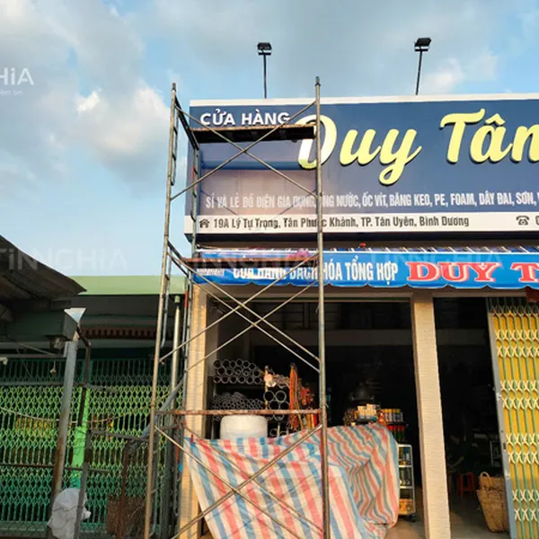 BẢNG HIỆU ALU CHỮ NỔI BÌNH DƯƠNG - THI CÔNG LẮP ĐẶT TẬN NƠI