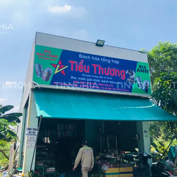 BẢNG HIỆU BẠT HIFLEX BẾN CÁT | CÔNG TY IN BẠT BÌNH DƯƠNG