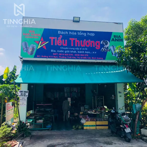 BẢNG HIỆU BẠT HIFLEX BẾN CÁT | CÔNG TY IN BẠT BÌNH DƯƠNG