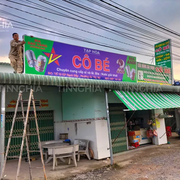 BẢNG HIỆU BẠT HIFLEX BẾN CÁT | CÔNG TY IN BẠT BÌNH DƯƠNG