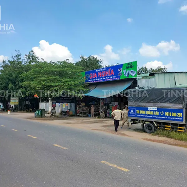 BẢNG HIỆU BẠT HIFLEX BẾN CÁT | CÔNG TY IN BẠT BÌNH DƯƠNG
