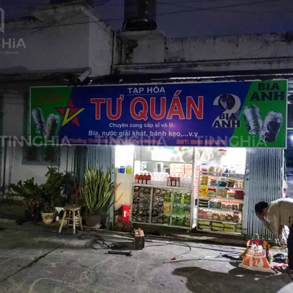 BẢNG HIỆU BẠT HIFLEX BẾN CÁT | CÔNG TY IN BẠT BÌNH DƯƠNG