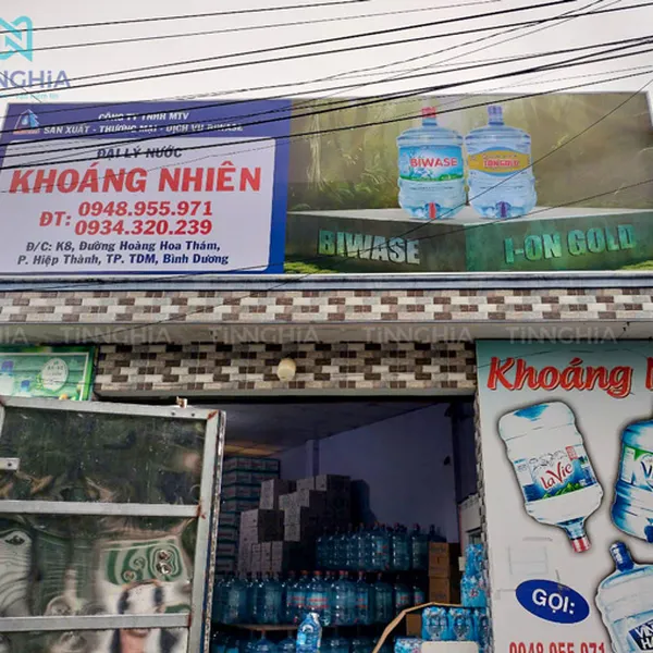 BẢNG HIỆU BẠT KHUNG SẮT GIÁ RẺ | IN BẠT QUẢNG CÁO GẦN ĐÂY