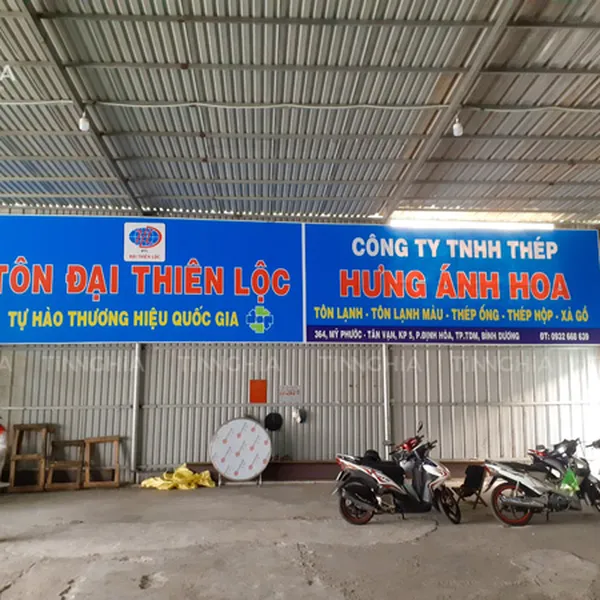 BẢNG HIỆU BẠT HIFLEX GIÁ RẺ | IN BẠT QUẢNG CÁO BÌNH DƯƠNG