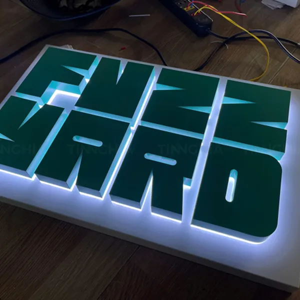 BẢNG HIỆU CHỮ INOX LED BÌNH DƯƠNG | Quảng Cáo Tín Nghĩa Lắp Đặt