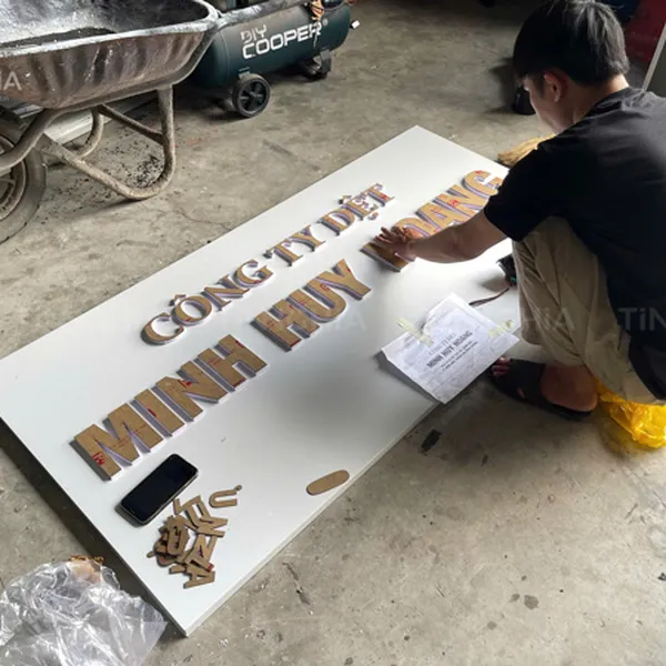 BẢNG HIỆU CHỮ NỔI BÌNH DƯƠNG | Chữ Mica, Chữ Inox Alu Quảng Cáo Đẹp
