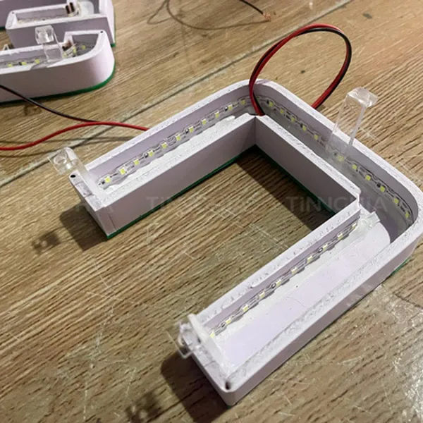 BẢNG HIỆU CHỮ NỔI GẮN LED ĐẸP THU HÚT