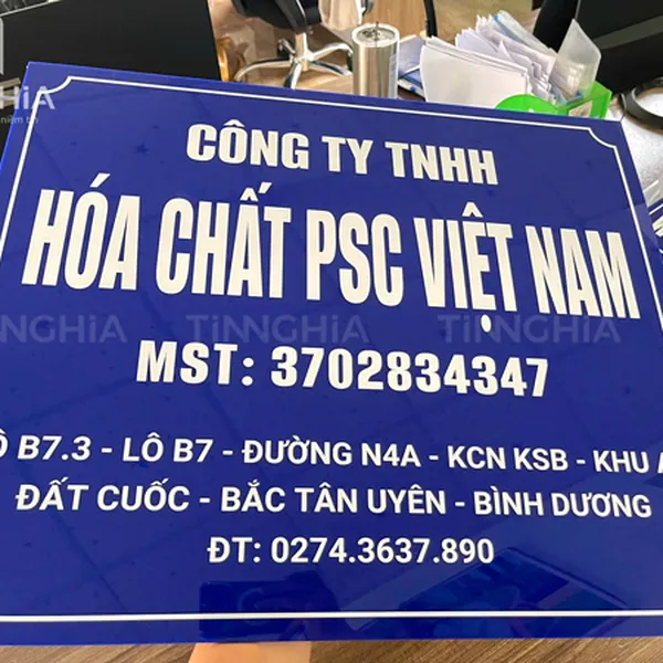 BẢNG HIỆU MICA THỦ DẦU MỘT | CHỖ LÀM BIỂN HIỆU GIÁ RẺ