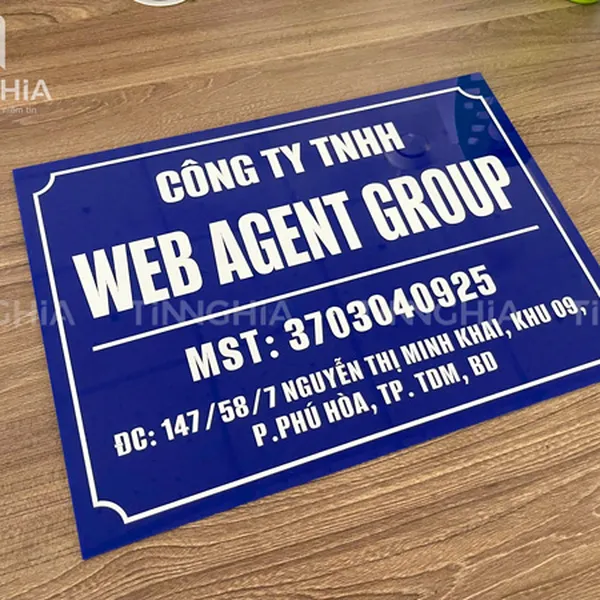 BẢNG HIỆU MICA THỦ DẦU MỘT | CHỖ LÀM BIỂN HIỆU GIÁ RẺ