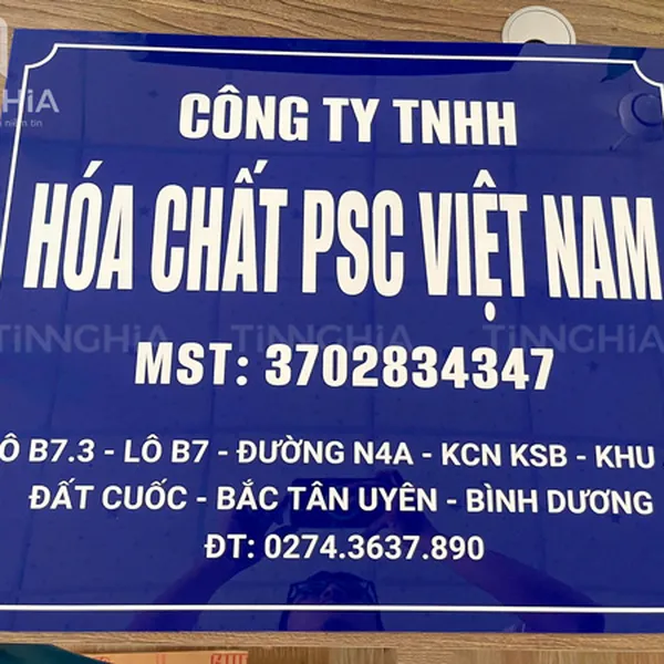BẢNG HIỆU MICA THỦ DẦU MỘT | CHỖ LÀM BIỂN HIỆU GIÁ RẺ