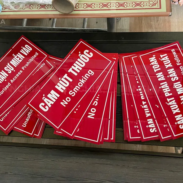 BẢNG MICA CHỈ DẪN BÌNH DƯƠNG | LÀM BIỂN PHÒNG BAN, BIỂN BÁO