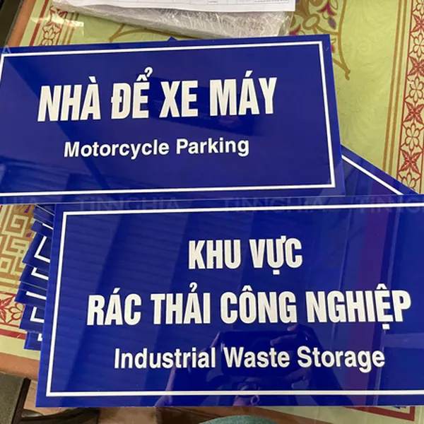 BẢNG MICA CHỈ DẪN BÌNH DƯƠNG | LÀM BIỂN PHÒNG BAN, BIỂN BÁO