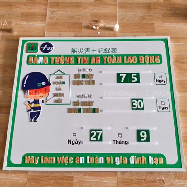 BIỂN BÁO CHỈ DẪN THỦ DẦU MỘT | LÀM BẢNG HIỆU ALU DÁN DECAL GIÁ RẺ