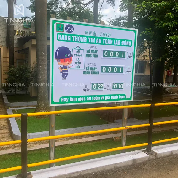 BIỂN BÁO CHỈ DẪN THỦ DẦU MỘT | LÀM BẢNG HIỆU ALU DÁN DECAL GIÁ RẺ