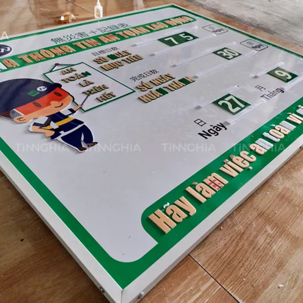 BIỂN BÁO CHỈ DẪN THỦ DẦU MỘT | LÀM BẢNG HIỆU ALU DÁN DECAL GIÁ RẺ