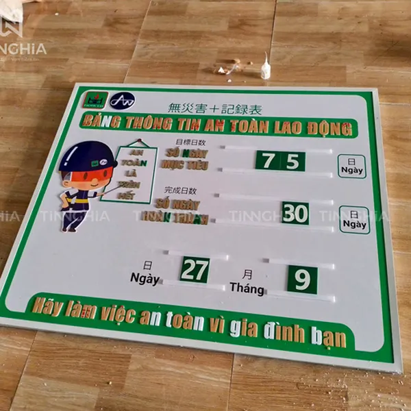 BIỂN BÁO CHỈ DẪN THỦ DẦU MỘT | LÀM BẢNG HIỆU ALU DÁN DECAL GIÁ RẺ