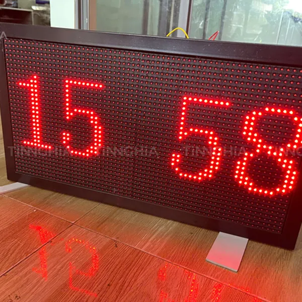 LÀM BIỂN ĐỒNG HỒ LED MATRIX TÂN UYÊN | BIỂN LED GẮN NHÀ XƯỞNG GIÁ RẺ
