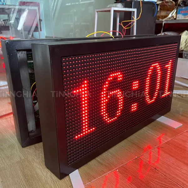 LÀM BIỂN ĐỒNG HỒ LED MATRIX TÂN UYÊN | BIỂN LED GẮN NHÀ XƯỞNG GIÁ RẺ