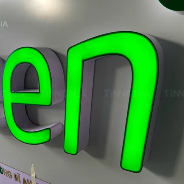 BIỂN HIỆU ALU CHỮ NỔI ĐÈN LED BÌNH DƯƠNG