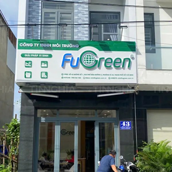 BIỂN HIỆU ALU CHỮ NỔI ĐÈN LED BÌNH DƯƠNG